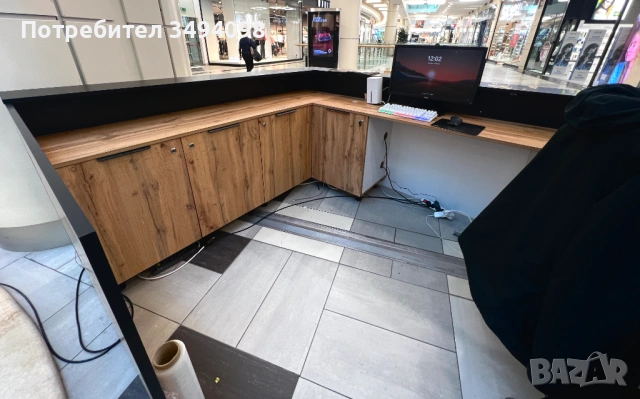 Търговски щанд / павилин /киоск 3x2 Модерен MDF + LED, снимка 7 - Стелажи и щандове - 53566351