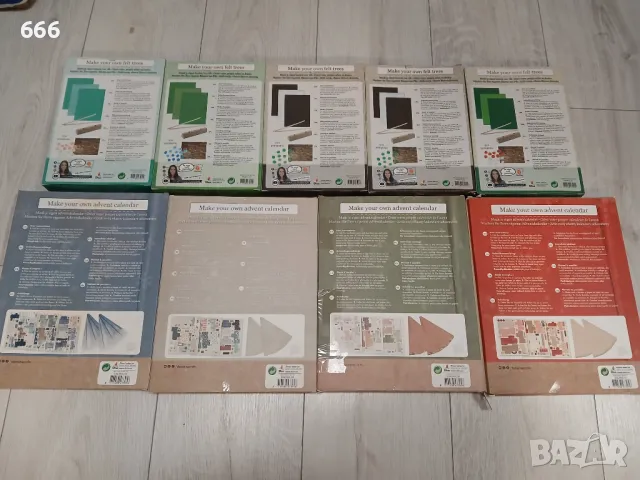 Новогодишен комплект за творчество "Коледни елхи" , снимка 2 - Декорация за дома - 48449528