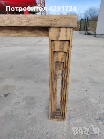 Холна маса ясен масив, снимка 5 - Маси - 47869535