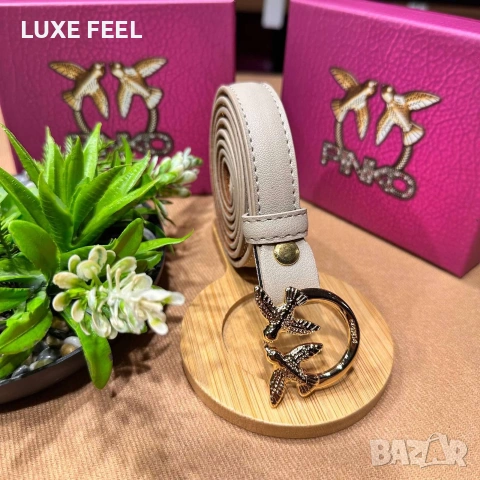 Valentino ⚜️ Pinko ⚜️ Естествена Кожа , снимка 4 - Колани - 53359877