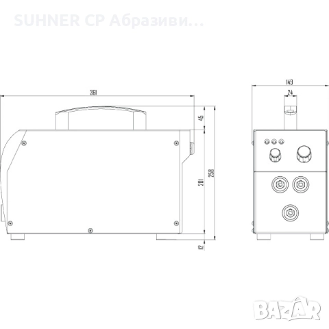 *НОВО* SUHNER BRUSHmax 3.0 - Електрополираща станция, снимка 4 - Други машини и части - 51910687