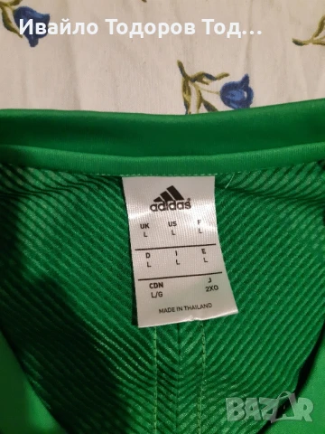 Спортна мъжка тениска Adidas climacool с дълъг ръкав, снимка 3 - Тениски - 51411290