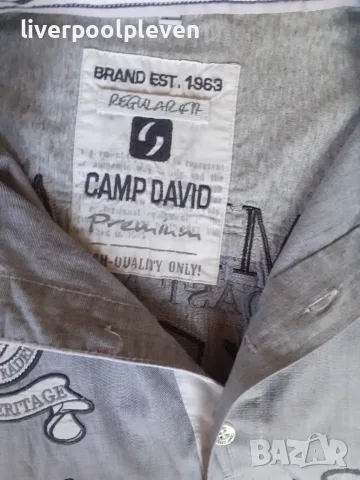 👉Camp David Original L ефектна, снимка 6 - Ризи - 55724451