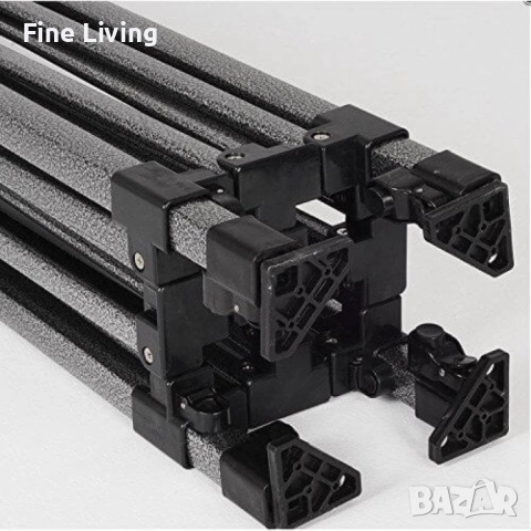 Сгъваема квадратна градинска шатра тип хармоника, снимка 3 - Градински мебели, декорация  - 52026103