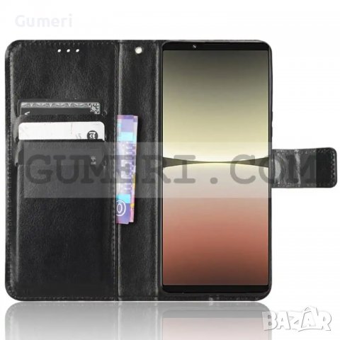 Sony Xperia 5 IV - Тефтер Стойка, снимка 5 - Калъфи, кейсове - 39444472