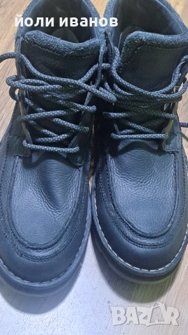 Clarks-кожени шити зимни обувки,нови,gore tex 42,5 , снимка 15 - Мъжки боти - 53576391