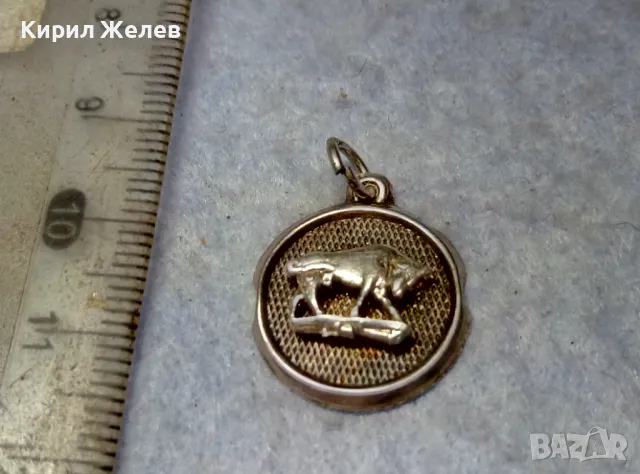 ЗОДИЯ ТЕЛЕЦ АСТРОЛОГИЧЕН СРЕБЪРЕН МЕДАЛЬОН СРЕБРО 925 ХУДОЖЕСТВЕНА РЕЛЕФНА РЪЧНА ИЗРАБОТКА 22198, снимка 9 - Колиета, медальони, синджири - 49704748