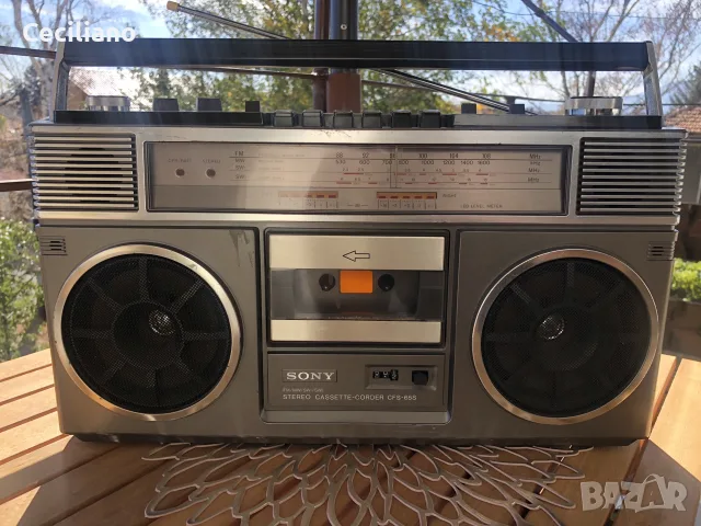 Sony CFS-65S – Обслужен-Радиокасетофон!