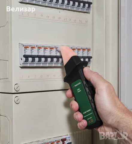 Комплект детектор за предпазител и верига PARKSIDE PFF 20 A1, снимка 2 - Други инструменти - 55799177