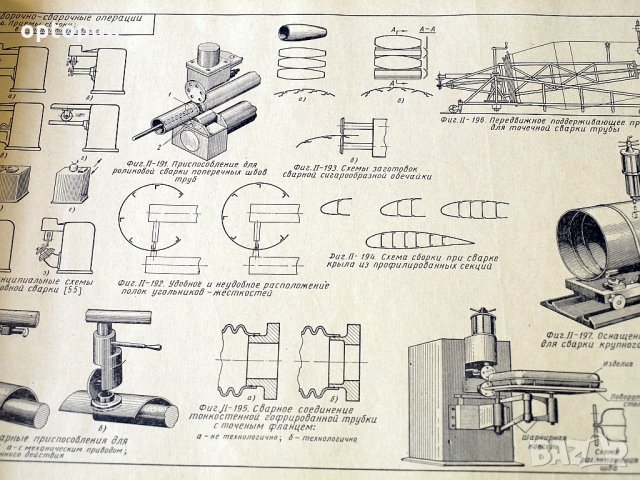 Технология изготовления сварных конструкций- Атлас чертежей. Москва-1962г., снимка 5 - Специализирана литература - 34385036