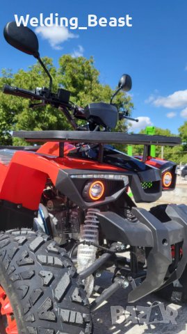 Нов Модел Бензиново ATV/АТВ Grizzly 125cc Червено, снимка 3 - Мотоциклети и мототехника - 39295628