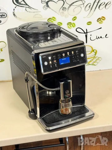 Кафемашина кафе автомат Saeco XELSİS SM 7580 с гаранция, снимка 9 - Кафемашини - 55874363