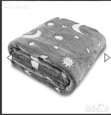 Детско, светещо одеяло. Топ Цени!, снимка 4 - Спално бельо и завивки - 38648523