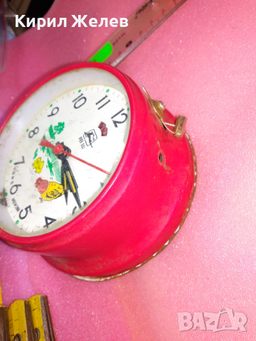 FEI LU MADE in CHINA FU SHENG Стар РЯДЪК КОЛЕКЦИОНЕРСКИ РЕТРО МЕХАНИЧЕН КИТАЙСКИ БУДИЛНИК 31872, снимка 10 - Антикварни и старинни предмети - 44549045