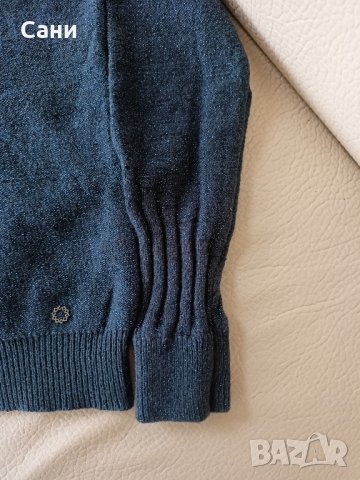 Тъмно син пуловер , снимка 4 - Блузи с дълъг ръкав и пуловери - 44398667