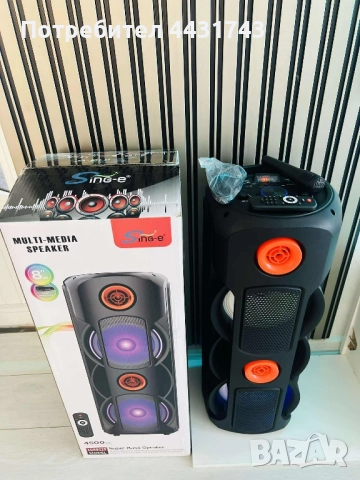 Караоке колона 2×8 инча, снимка 2 - Тонколони - 52436441