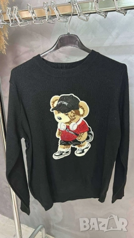 пуловер с мече , снимка 3 - Блузи с дълъг ръкав и пуловери - 51970648