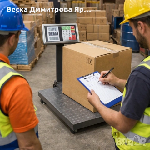 Сгъваем кантар до 1000кг - рифелова платформа, снимка 2 - Друга електроника - 53783276