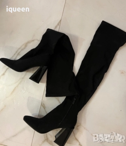Ботуши над коляното , снимка 2 - Дамски ботуши - 52586538