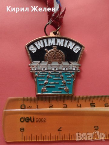 Медал за колекция декорация рядък много красив - 25942, снимка 7 - Други ценни предмети - 34423864