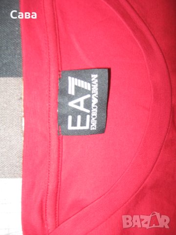тениски EA7   мъжки,С, снимка 10 - Тениски - 37537371