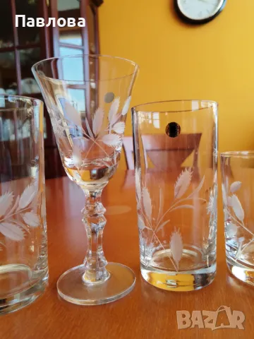 Кристални чаши , снимка 7 - Чаши - 46711853