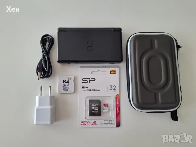 Nintendo DS Lite + R4 + качени много игри