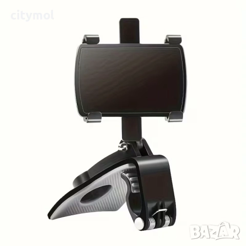 Регулируема стойка за телефон над козирката на таблото, снимка 4 - Аксесоари и консумативи - 52625204