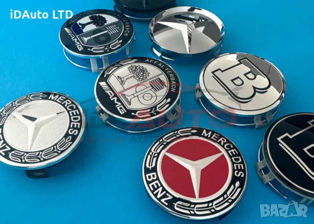 Капачки за джанти Mercedes, AMG Мерцедес w211 w203 w220 w210 w204, снимка 4 - Аксесоари и консумативи - 47848448
