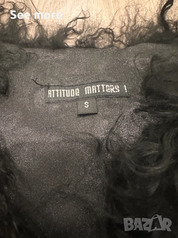 ATTITUDE MATTERS елек монголска вълна S, снимка 4 - Елеци - 52586737