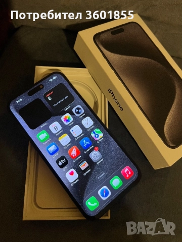 iPhone 15 PRO MAX 256GB Като Нов
