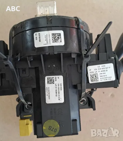 Лентов кабел с лост мигачи,чистачки и темпомат Passat B6 , снимка 4 - Части - 48412535