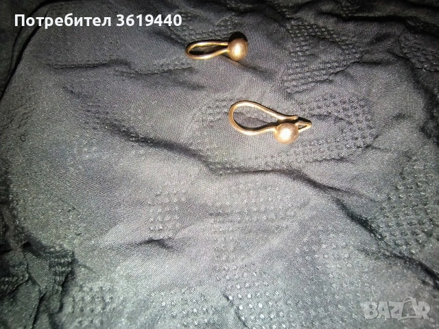 Руски златни Обеци 