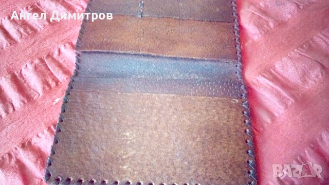Работническо дело соц портфейл естествена кожа , снимка 3 - Антикварни и старинни предмети - 41348769
