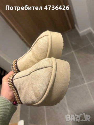 Зимни пантофи, 36 размер, снимка 4 - Дамски боти - 53686204