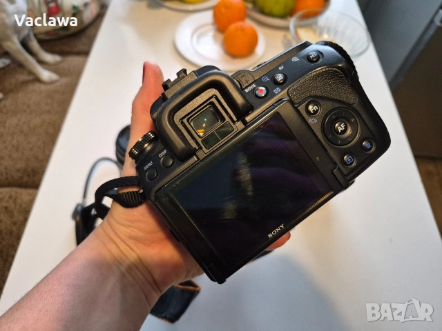 Sony A 580 фотоапарат,обективи и статив., снимка 9 - Фотоапарати - 53521502