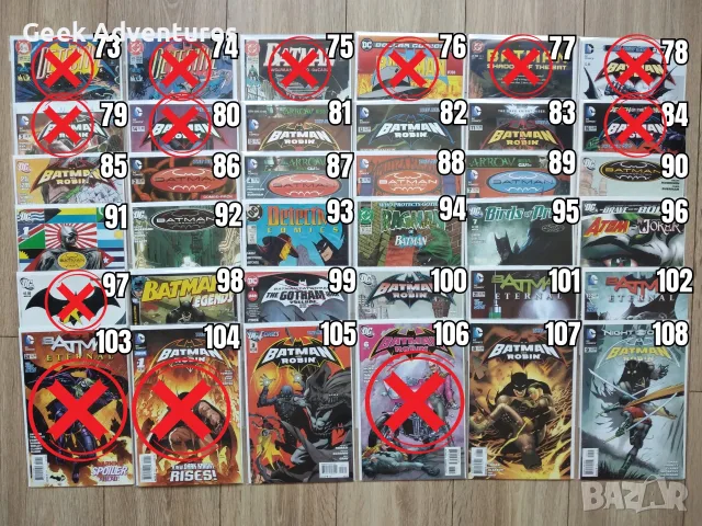 Comic Books/Комикси - X-Men, Punisher, Deadpool, Batman, Dr.Strange, Moon Knight, снимка 4 - Списания и комикси - 48013618