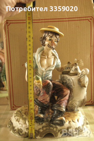 продавам керамична фигура, снимка 7 - Антикварни и старинни предмети - 36462357