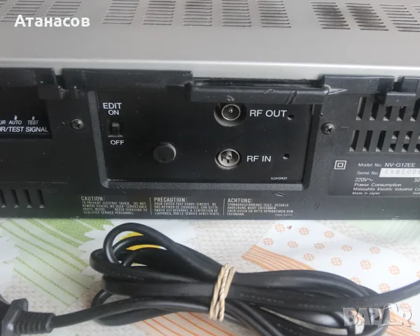 Panasonic NV-G12EE video recorder повреден, снимка 6 - Плейъри, домашно кино, прожектори - 55774746