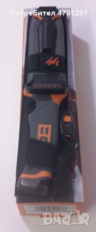 Нож за оцеляване GERBER Bear Grylls Ultimate Survival, снимка 4 - Ножове - 53029734