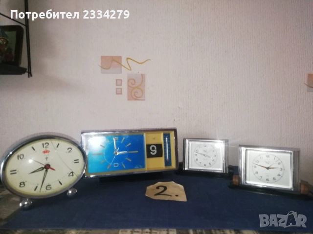 Стари туристически и домашни будилници, часовници, снимка 4 - Антикварни и старинни предмети - 52031853