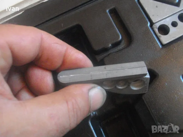 Нов Немски Комплект 5 бр. сменяеми ПРИСТАВКИ за ножица ъглово рязане ПВЦ пластмасови тръби и первази, снимка 15 - Други инструменти - 47485762