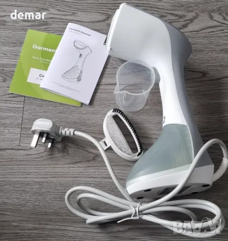 Уред за пара QEXREED, 1300 W с голям резервоар от 260 мл, гладене и изпаряване, 2 настройки за пара, снимка 9 - Други стоки за дома - 48979472