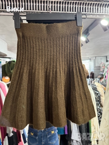 Пола от плетиво в размер S, снимка 5 - Поли - 52927135