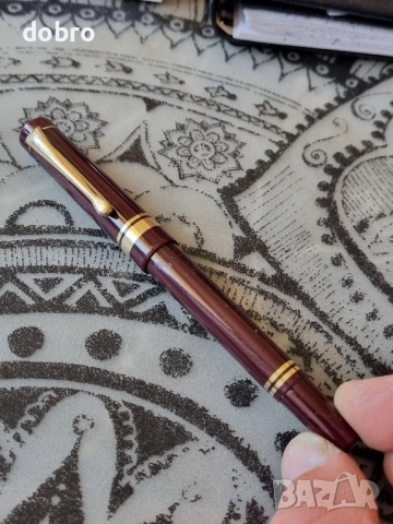 писалка луксозна retro genius iridium point Germany позлатена , снимка 3 - Колекции - 52221253