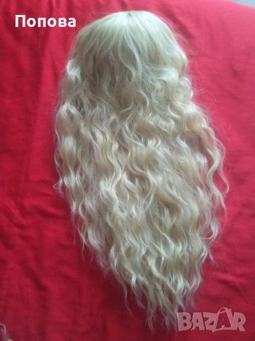 Перука 26 inch (60cm) Цвят #613  , снимка 5 - Други - 41567839