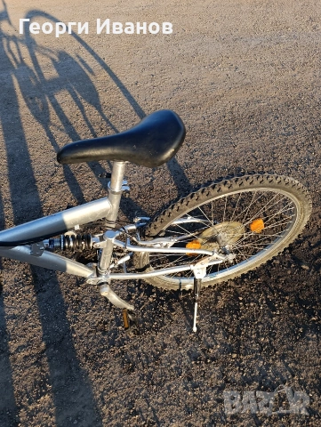 Здрав планински велосипед със стоманена рамка, Shimano, 26", снимка 3 - Велосипеди - 53645608