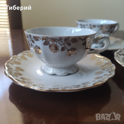 Порцеланов сервиз за чай/кафе, снимка 5 - Сервизи - 52252476