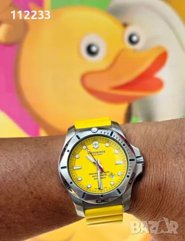 БАРТЕР Victorinox I.N.O.X Professional Diver Yellow, снимка 4 - Мъжки - 55077753