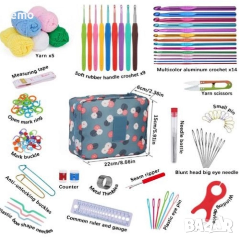 комплект за плетене, снимка 6 - Други - 52643935